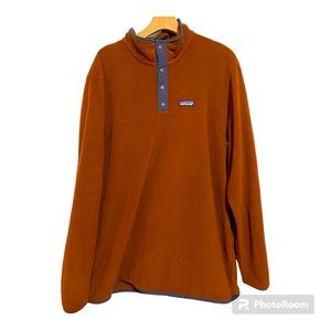 Patagonia Mens Micro D Fleece Pullover Size XXL Brown Style 26165FA21
